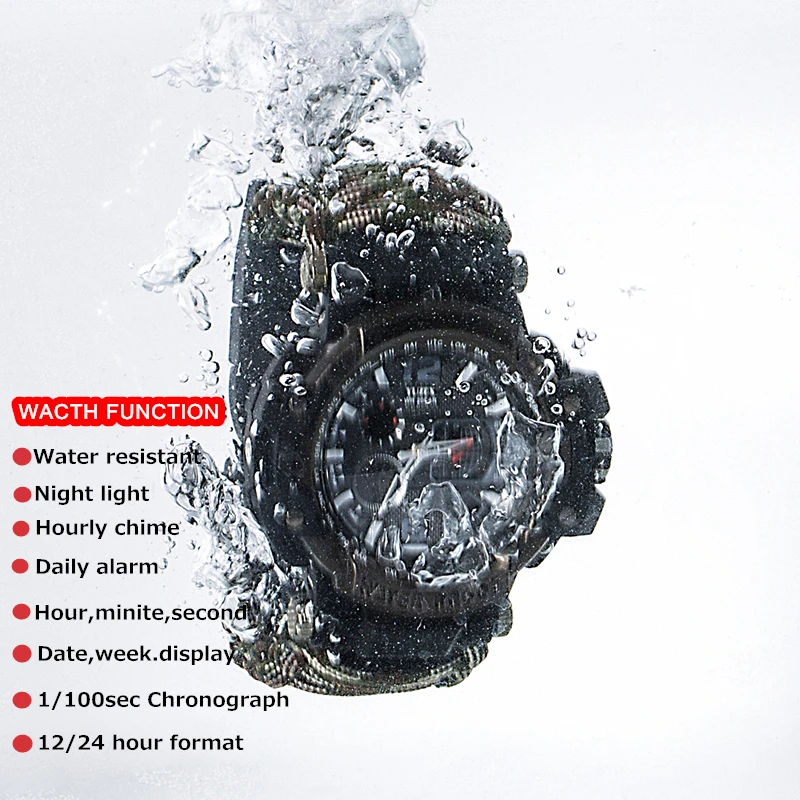 Открытый выживания часы с Паракордом Многофункциональный Водонепроницаемый Военный Тактический часы с Паракордом браслет Кемпинг Туризм аварийный