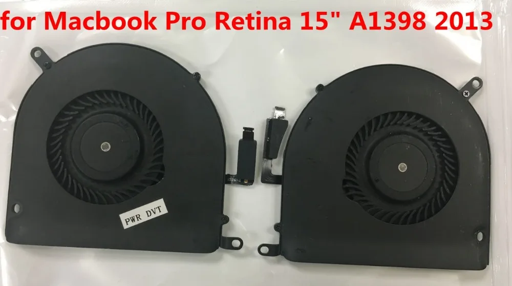 Вентилятор охлаждения ЦП левый и правый для Macbook Pro Retina 15 дюймов A1398 2013 MC975 MC976|cpu