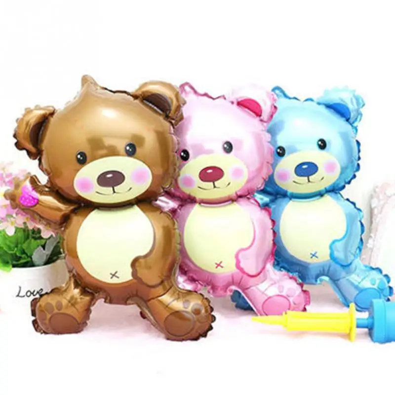 

1 Pcs Mini Lovely New Bear Birthday Party Balloon Cartoon Toy Balloon Decoration Best Gift for Kids Party