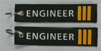 

Engineer 3 Bars Fabric Embroidered Keychains Straps
