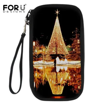 

FORUDESIGNS Men Women Travel Passport Cover Credit ID Card Holder Wallet License Purse Bag Christmas Present Gift DropShipping