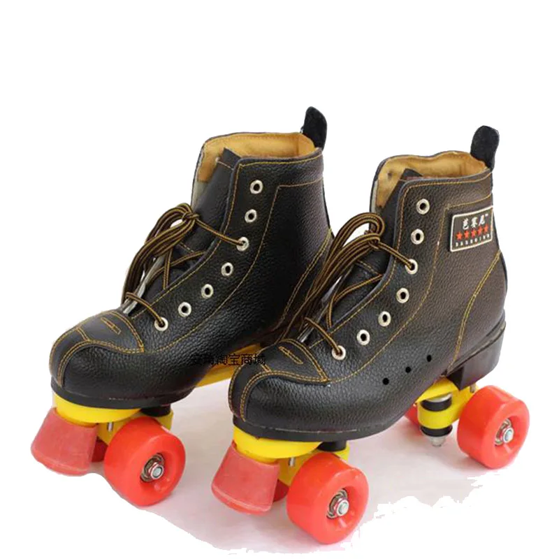 Buy BSTFAMLY Adult Double Row Figure Roller Skates Two