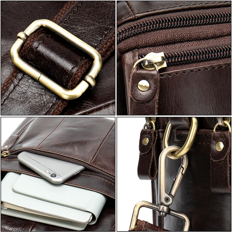 WESTAL Men's Genuine Leather Bag Crossbody Bags for Men Messenger Bag Men Leather Men's Shoulder Bags Male Handbags 8870 WESTAL Men's Genuine Leather Bag Crossbody Bags for Men Messenger Bag Men Leather Men's Shoulder Bags Male Handbags 8870