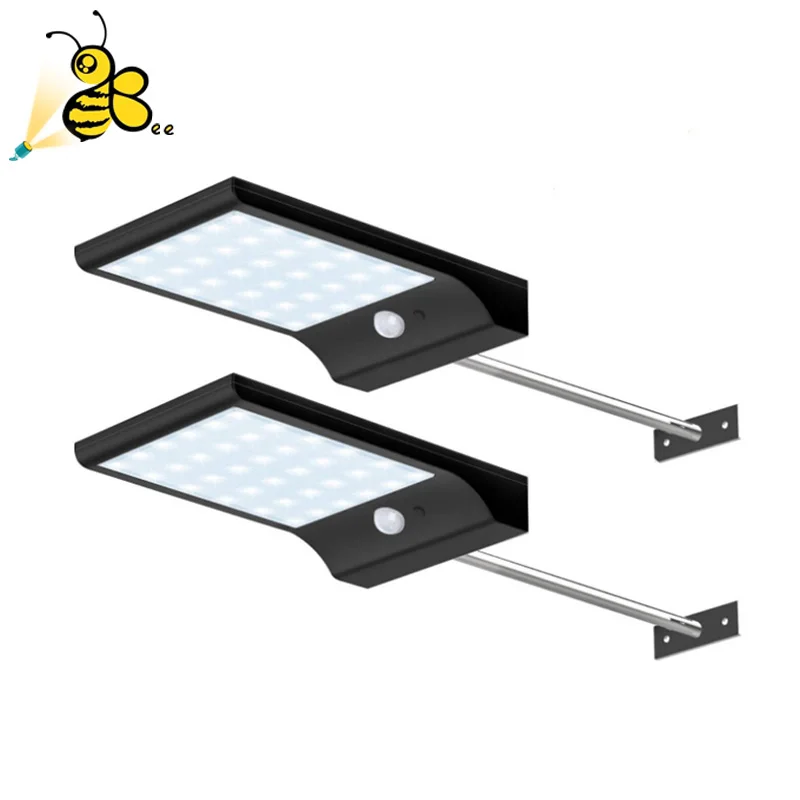 

Newest 450LM 36 LED Solar Power Street Light PIR Motion Sensor Lamps Garden Security Lamp Outdoor Street Waterproof Wall Lights