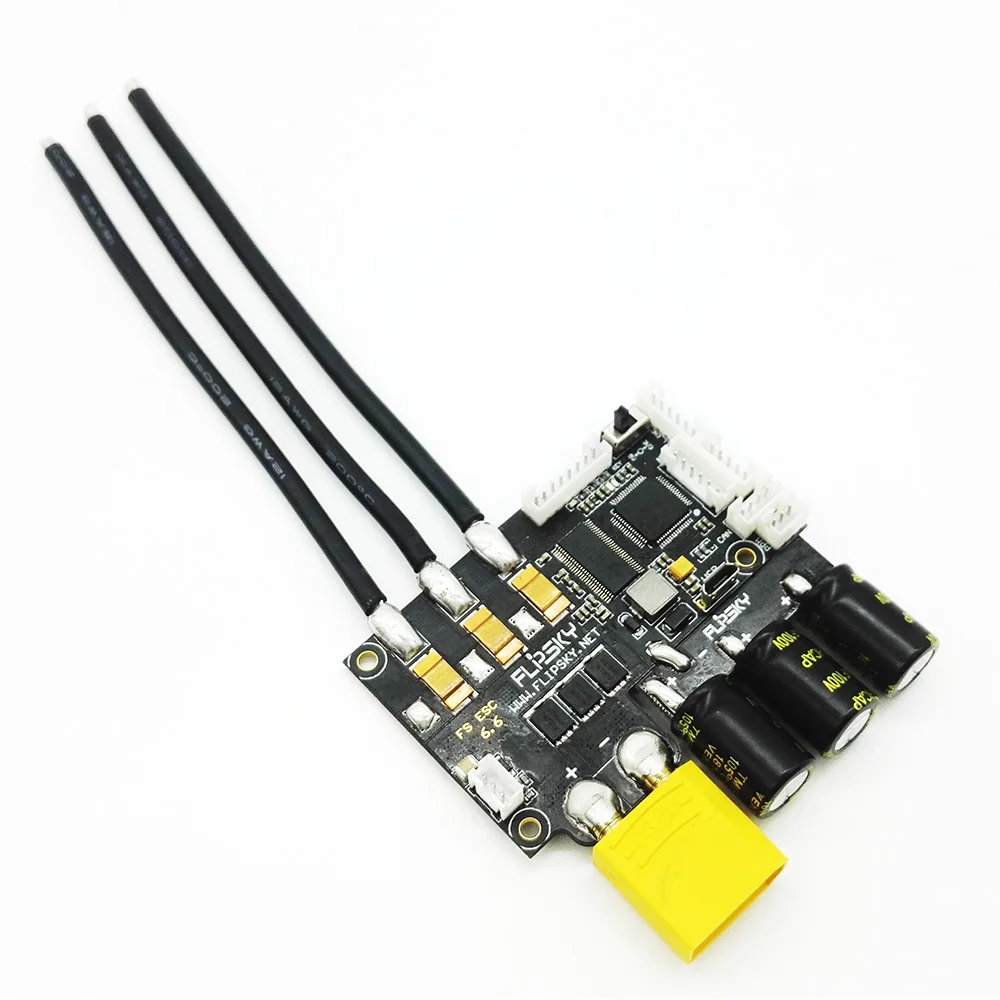

FSVESC V6.6 60A ESC VESC with Aluminium Case for Electric Skateboard RC Car RC Drone E-bike E-scooter Robot Dron Parts