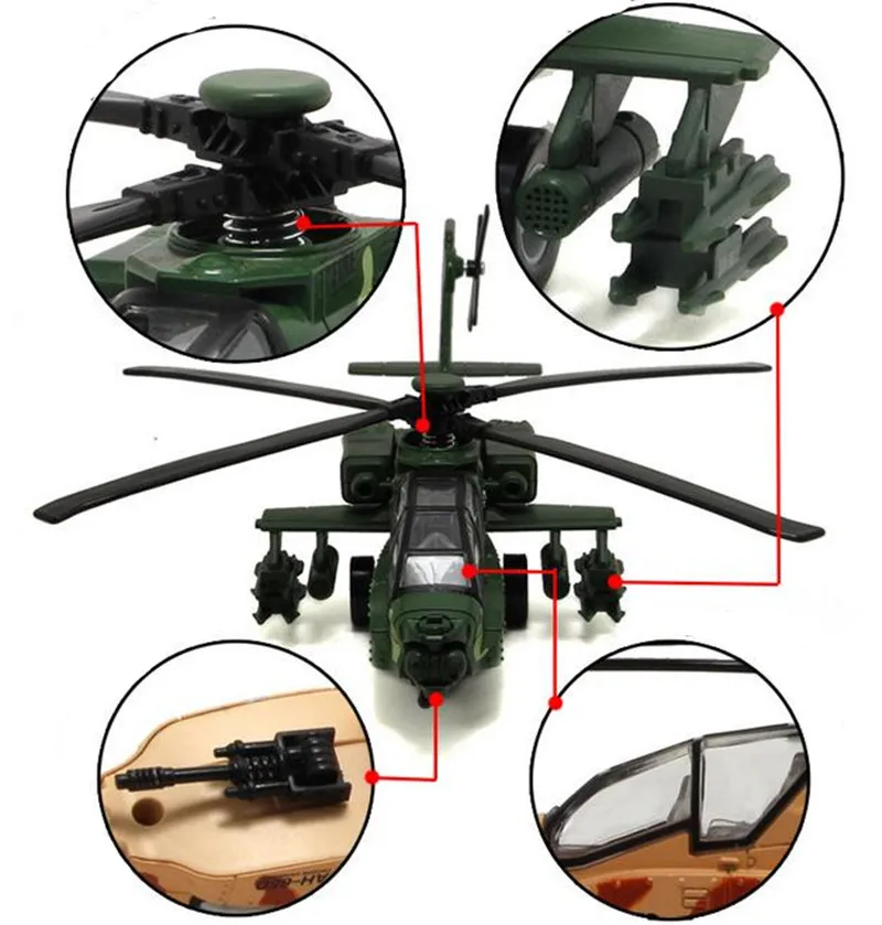 1: модель вертолета из 64 сплава, МОДЕЛЬ Z10 с высокой имитацией, игрушечный самолет, металлические литье, оттягивание, мигающий и музыкальный
