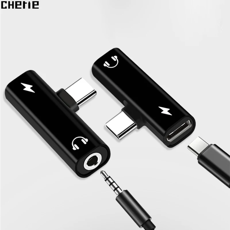 

Cherie Type C 3.5mm Aux Adapter Jack Earphone Headphone Adaptador Audio Splitter Car Charger For Samsung Xiaomi Huawei Oneplus 7