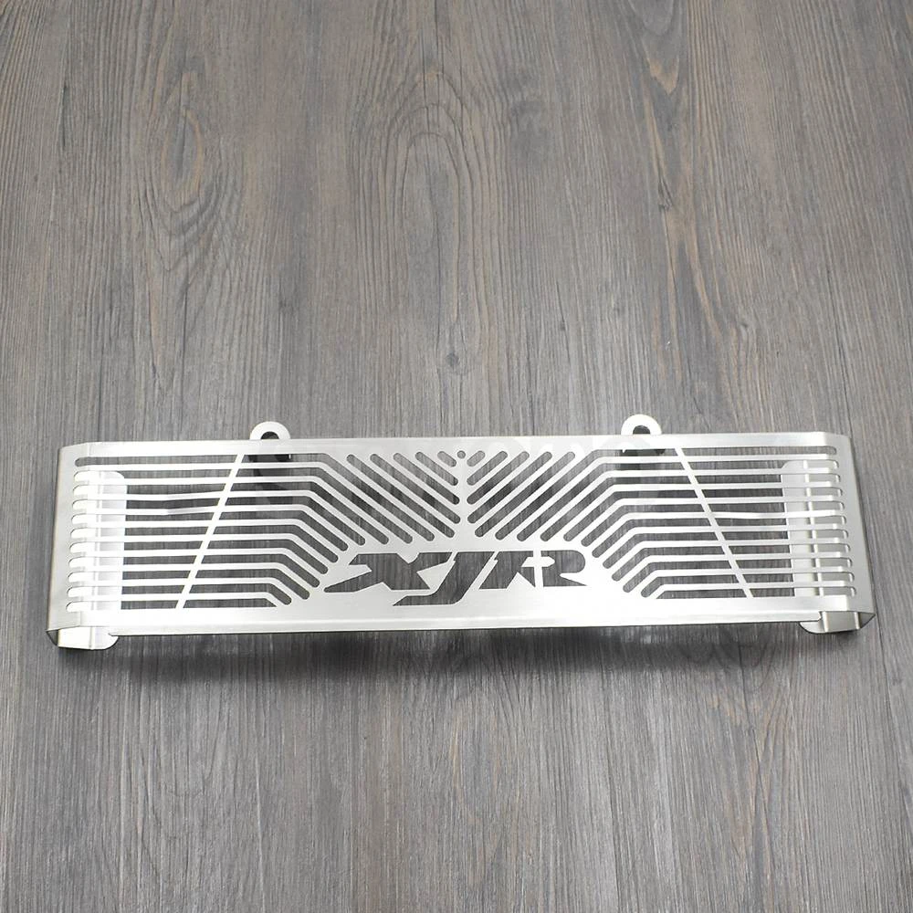 YAMAHA XJR 1200 STAINLESS STEEL RADIATOR COVER GUARD GRILL YAMAHA XJR 1200 STAINLESS STEEL RADIATOR COVER GUARD GRILL