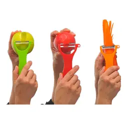 3 шт очиститель для овощей и фруктов комплект Slicer Резак скальпель зубчатые Кухня инструмент EDF88
