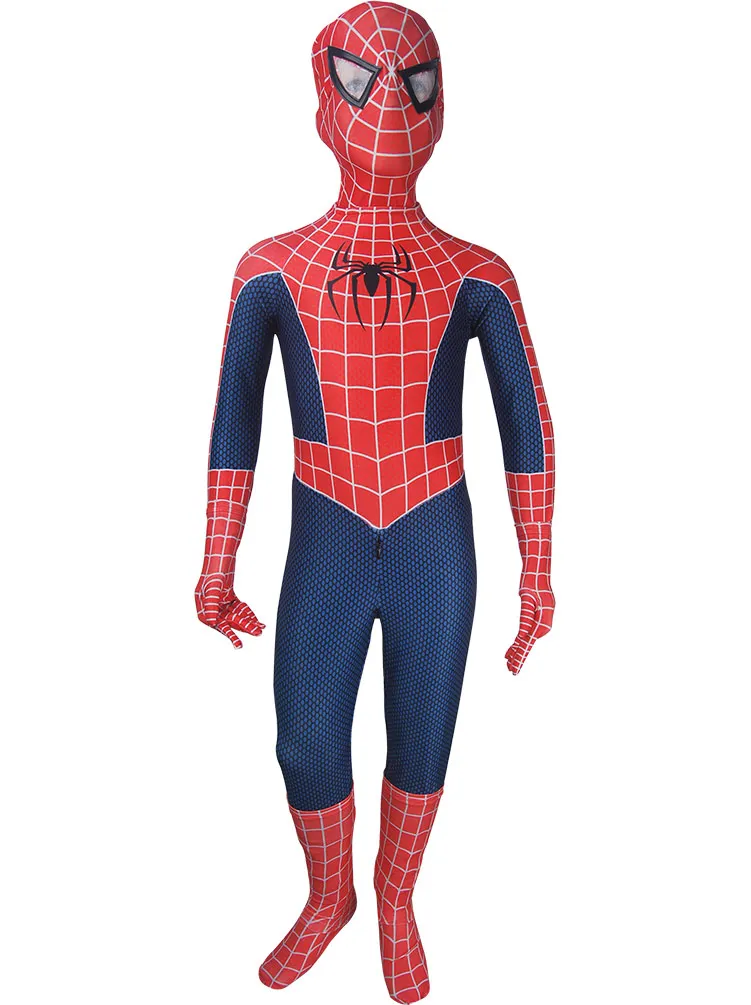 Disfraz de Spider-man para chico, mono de superhéroe rojo, disfraz de  halloween, disfraz de x'mas, regalo de Navidad, juguetes de maquillaje con  cómic - AliExpress Novedad y uso especial