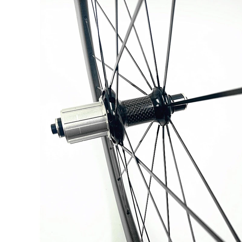 Perfect 700c road bike carbon wheels 38x25mm width AC3 Brake side bike wheel R36 ceramics hub 1345g carbon clincher bike wheels 5