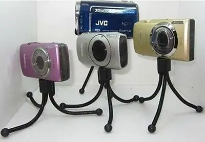 2 шт Мини штатив Гибкий Настольный карманный размер дорожный штатив подставка для цифровой камеры CamcoFree