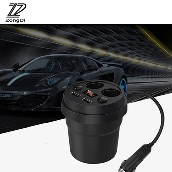 

3.1A Multi-function car charger Cigarette Lighter For Mini Cooper Volkswagen VW Polo Passat Golf 4 5 6 Touareg Bora Tiguan
