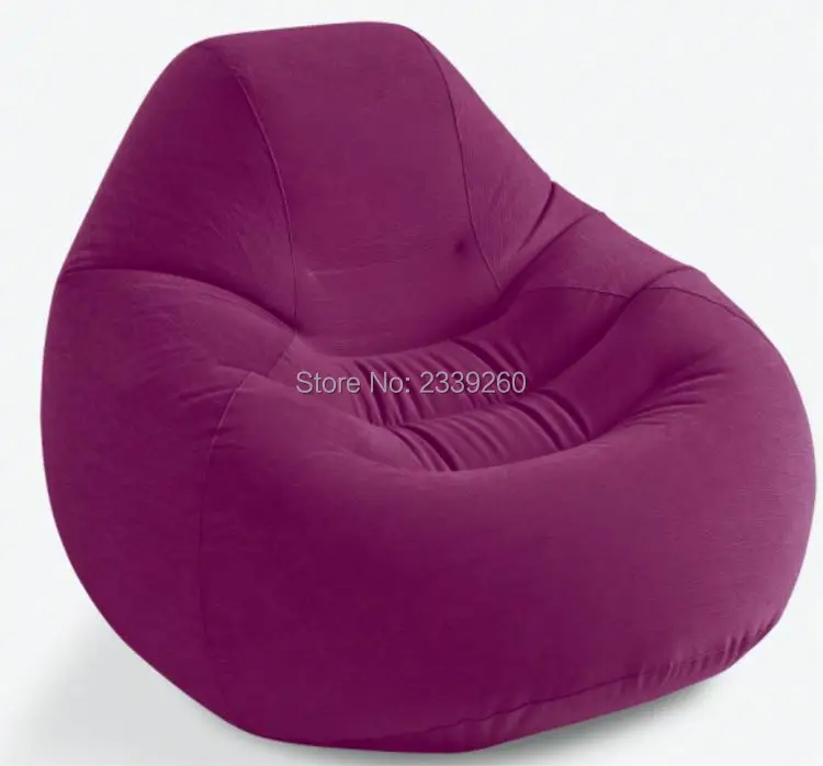 INTEX высококачественный одноместный надувной диван для отдыха с спинкой