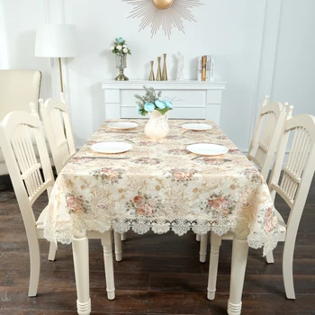 

Europe Jacquard Table Cloth Classical Rectangle Tablecloths TV stand Covers Fashion Table Cover bedstand Cover Oven Cover