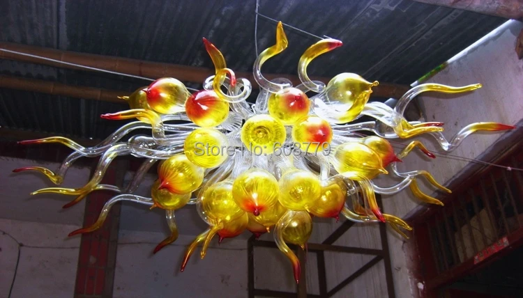 

Free Shipping Special Shape Murano Glass Antique Crystal Chandelier