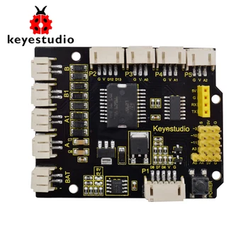 

Keyestudio quick Connectors Motor Drive Shield for Arduino Robot Car