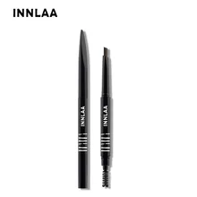 Innlaa Марка бровей карандаш с щеткой карандаш для бровей, Длительное Действие, карандаш для макияжа глаз Водонепроницаемый брови кисти для макияжа инструмент