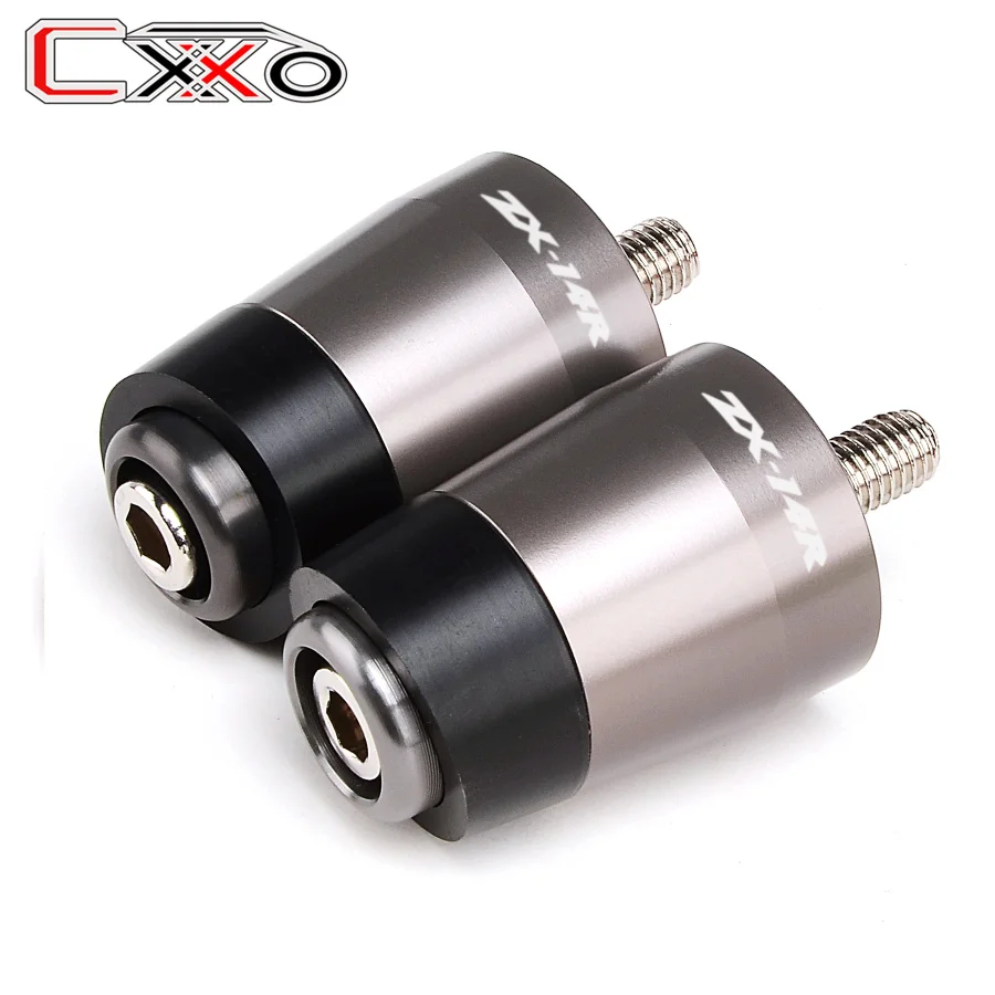 

Motorcycle 7/8'' For KAWASAKI Ninja ZX14R ZX-14R 2012-2019 ZZR1400 ZZR 1400 Handlebar Grips Cap Plug Handle Bar End