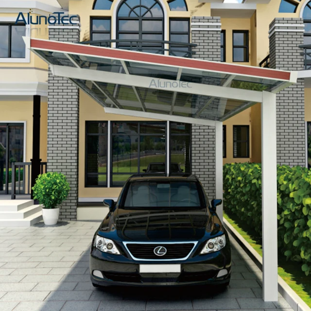 Uv schutz Auto Shelter Car Dach Aluminium Carport Abdeckung 5,5 mt ... Uv schutz Auto Shelter Car Dach Aluminium Carport Abdeckung 5,5 mt ...