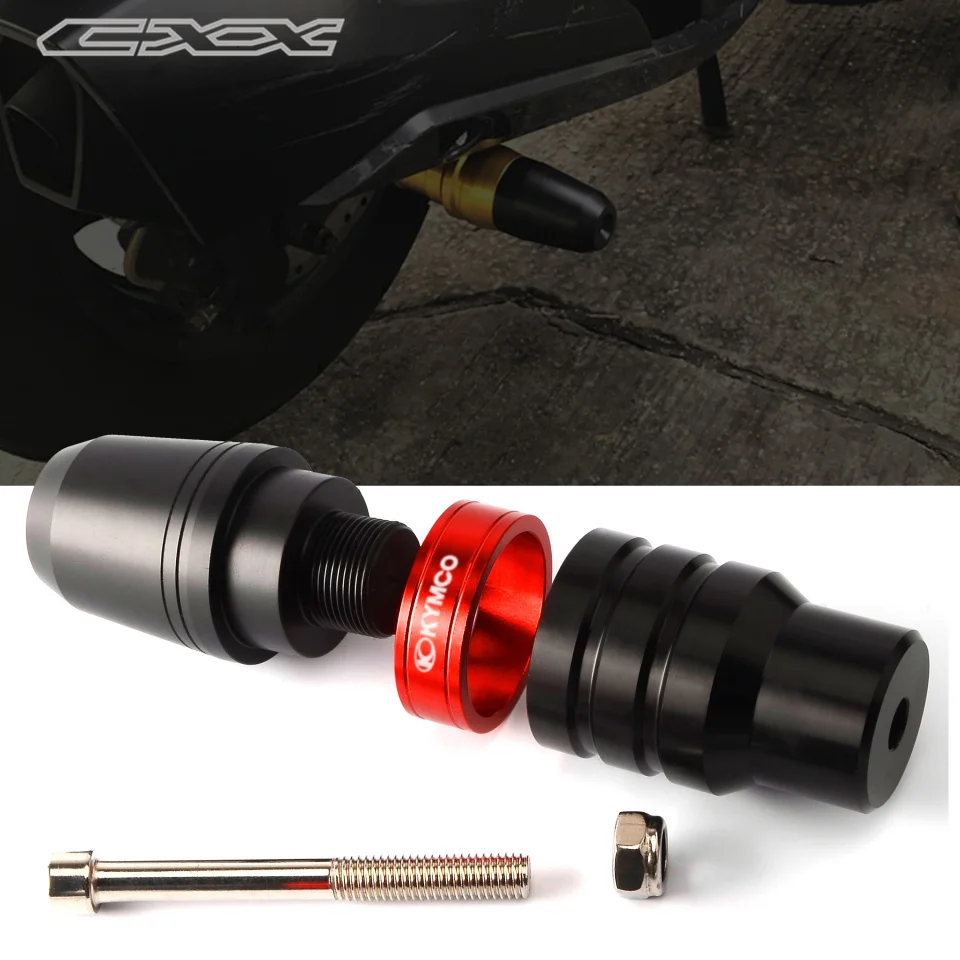 

Motorcycle Accessories parts Frame Slider Anti Crash Caps Exhaust Sliders for KYMCO Xciting 300 XCITING 250 Downtown 200i 300i