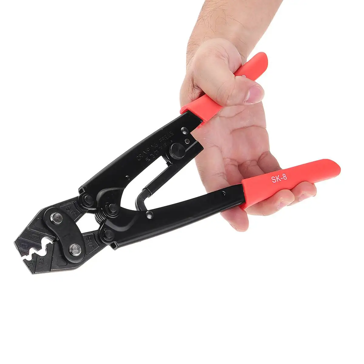 

0.5-25 Square Millimeter Cable Wire Rope Cutter Ratchet Crimping Pliers Stripping Pliers Terminal Crimping Crimper Tool 4 Sizes