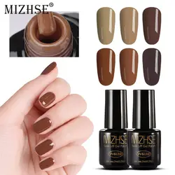 MIZHSE гель лак для ногтей УФ-лак для ногтей Гибридный гвоздь Art Manicure Nails Extensions 7 мл Полупостоянный лак грунтовка гель лак для ногтей