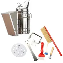 Товары для пчеловодства 8 шт. распылитель пчела Чистящая игла нож для резки с ЛАПКОЙ Фидер гнездо рамка зажим скребок набор инструментов