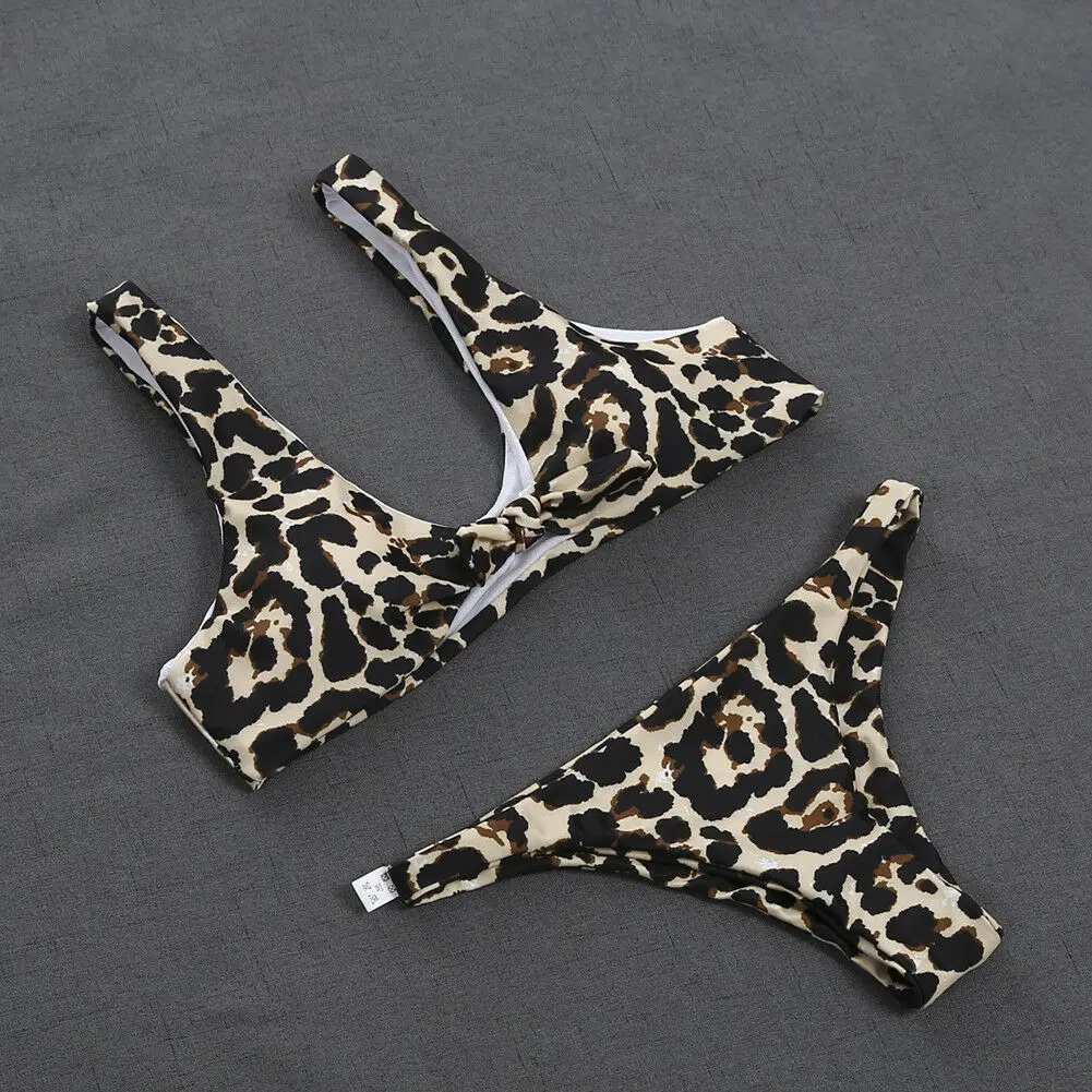 

2019 Women Bikini Set High Waist Ladies Bathing Suit Beachwear