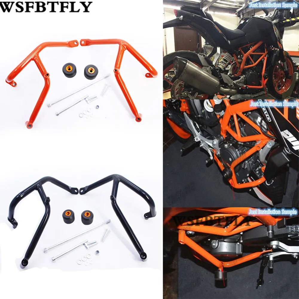 New Motorcycle Crash Bars Frame Protector Protection Guard Falling Protection For KTM KTM DUKE
