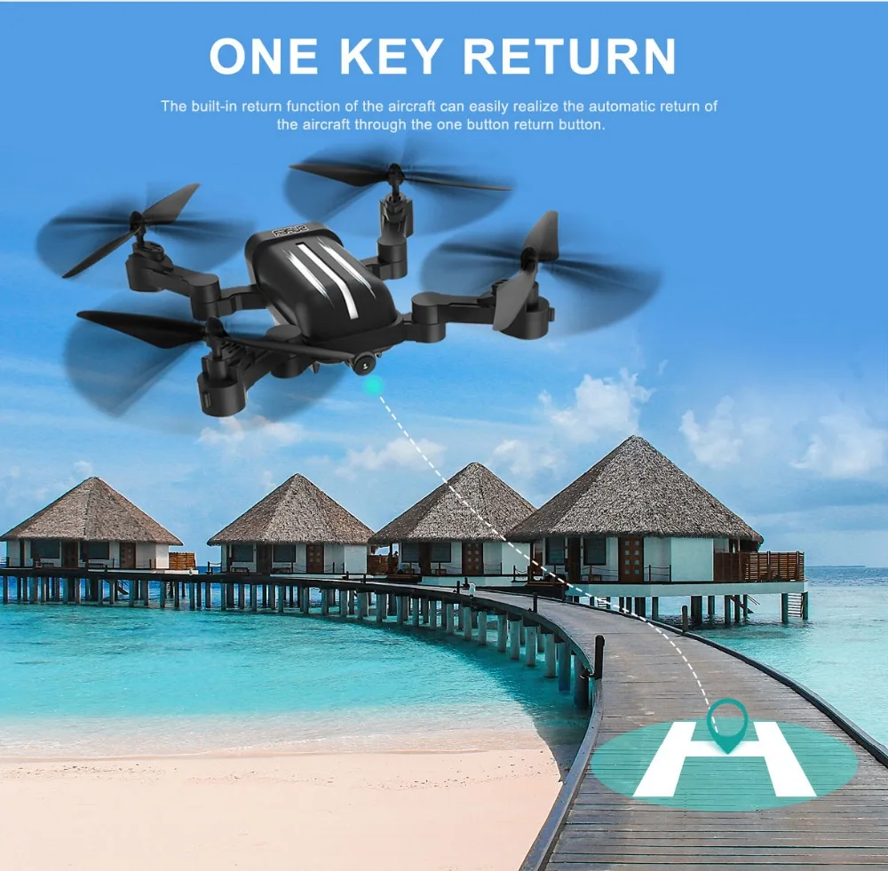Радиоуправляемый квадрокоптер Bayangtoys X26 с камерой FPV Wi Fi 1080P Дрон удержанием высоты