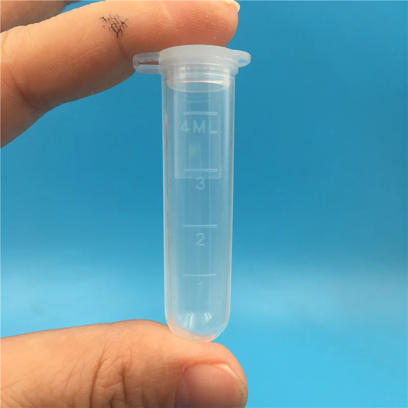 10pc Plastic Clear Bead Containers Storage Box Jars Transparent Bottles 50x3.9cm 