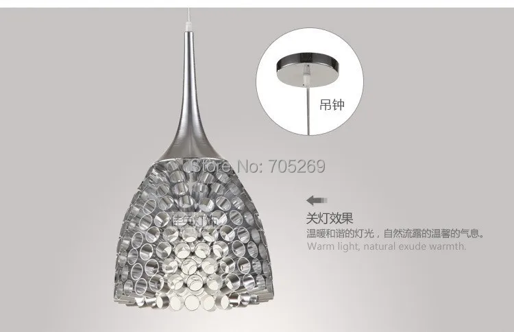 

lustre Modern Honeycomb Pendant Lighting Modern Fashion Dining Room Pendant light Aluminum Designer Lamp E27 110V -220V