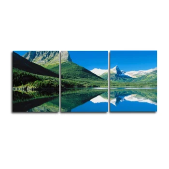 

Abstract 3 Panel Natural Poster Canvas Painting Wall Artwork for Living Room Bedroom Home Decor Wedding Decoration No Frame