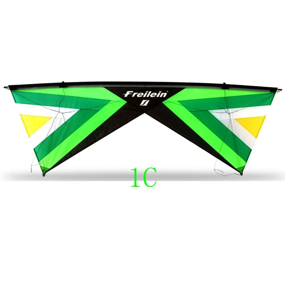 

2.42m Qual Line Stunt Kite Easy To Fly Professional Outdoor Sport Kite Flying For Shows Festival 16 Colors To Choose