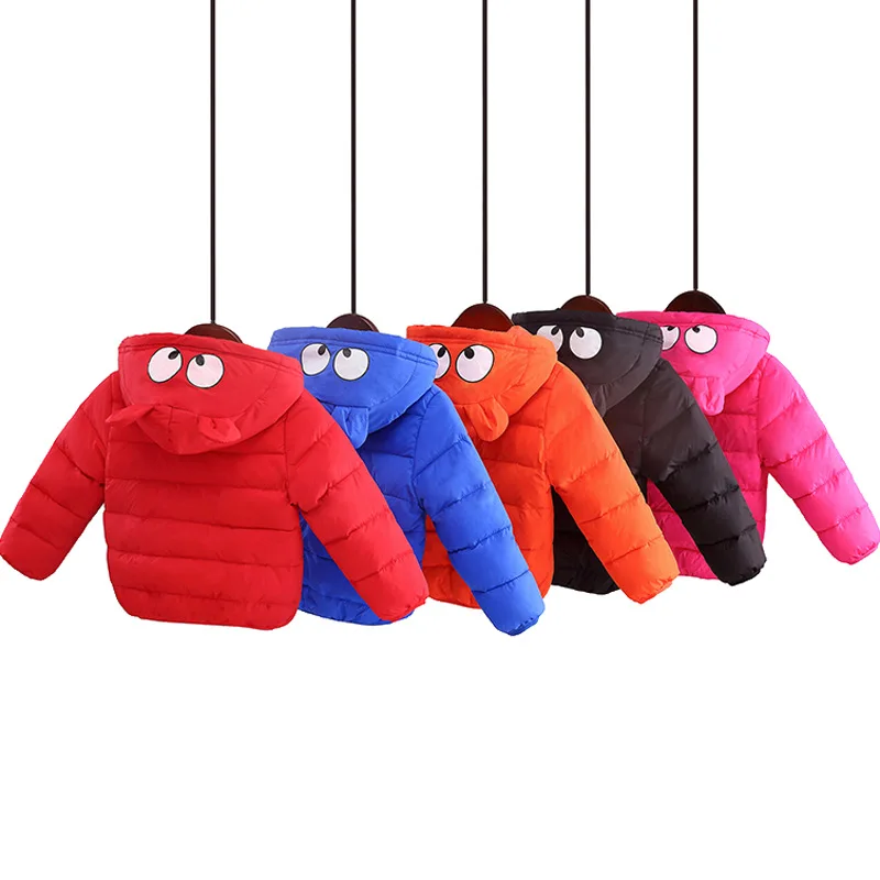 

Baby 2018 Autumn Winter Jacket For Boys Children Jacket Kids Hooded Warm Outerwear Coat For Gril Clothes 2 3 4 5 6 Year