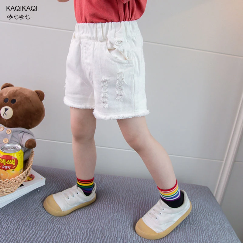 white denim shorts kids