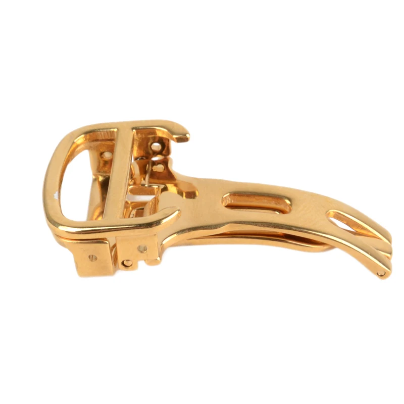 Shellhard Fashion Fold Butterfly Deployment Buckle Stainless Steel Clasp Strap Watch Bands For watchband Clasp Watch Accessories