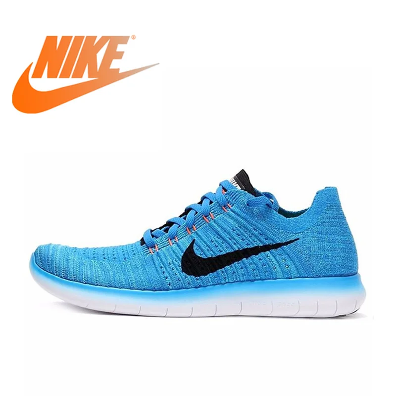 

Original Official NIKE FREE RN FLYKNIT Men's Running Shoes Breathable Sneakers sports Outdoor Walking Jogging Athletic 831069