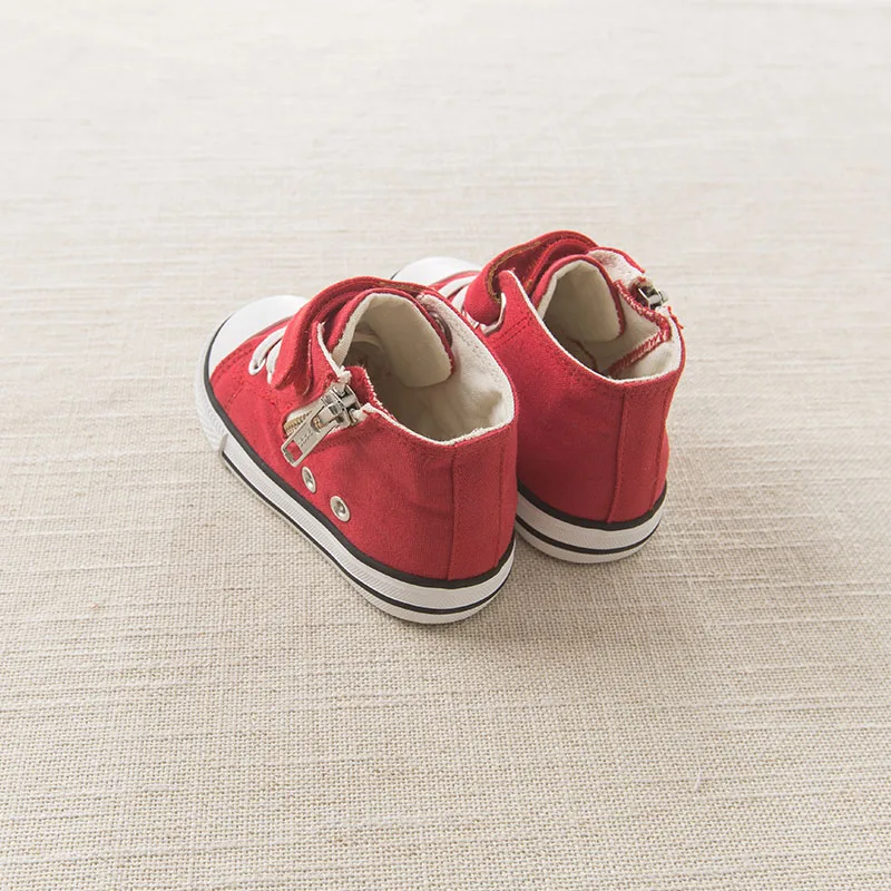 DB6432 Dave Bella/Осенняя парусиновая обувь для маленьких мальчиков и девочек; Брендовая обувь