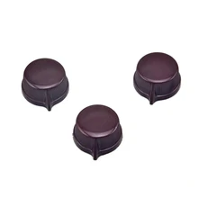 3X DAKA mercancías Pedal guitarra Perillas para Klon Centauro Overdriver Efectos de Guitarra Pedal caja Marrón y Blackfree envío