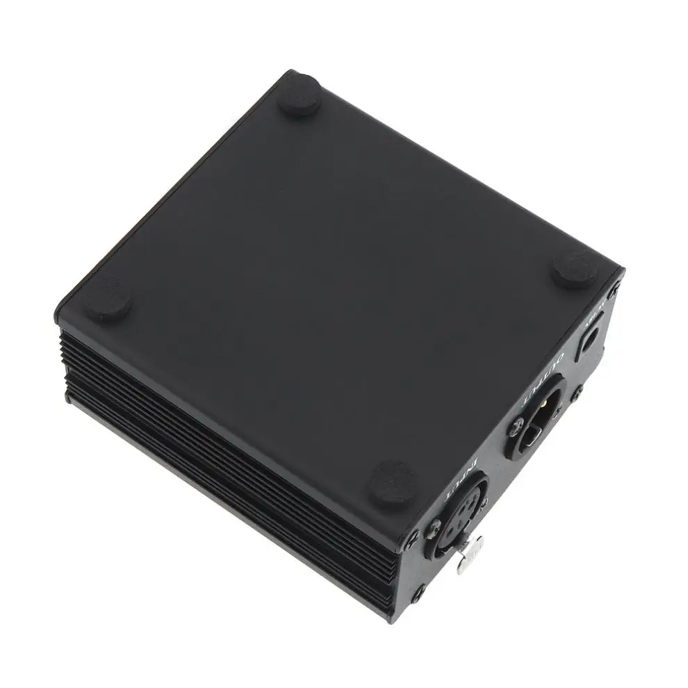 48В USB 1 канальный фантомный источник питания с одним XLR аудио кабелем для