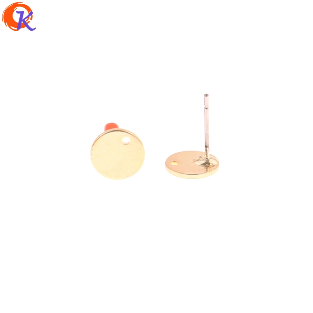 

Cordial Design 100Pcs 8*8MM Jewelry Making/Earring Accessories/Round Shape/Copper/DIY/Hand Made/Earring Stud/Earring Findings