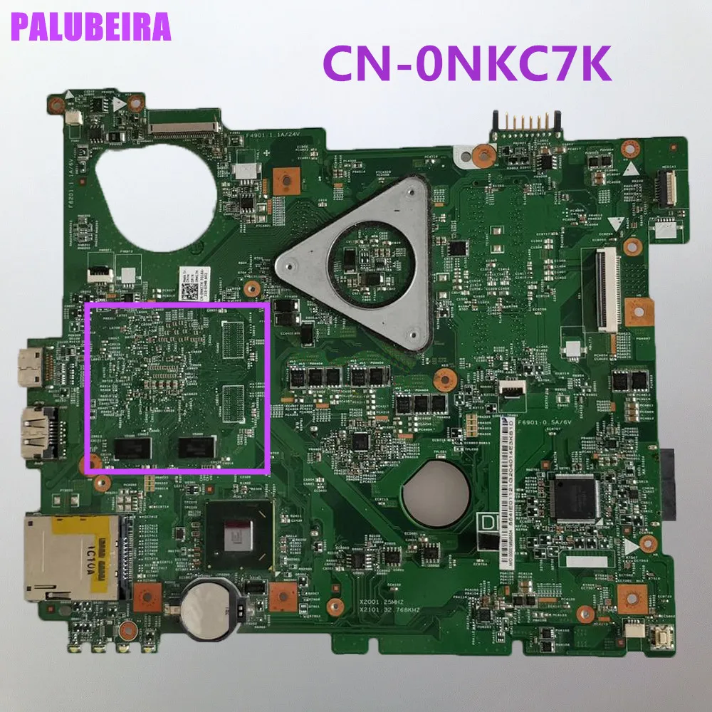 

PALUBEIRA Laptop Motherboard CN-0NKC7K 0NKC7K NKC7K For DELL Inspiron N5110 Mainboard DDR3 with graphics card chips fully tested