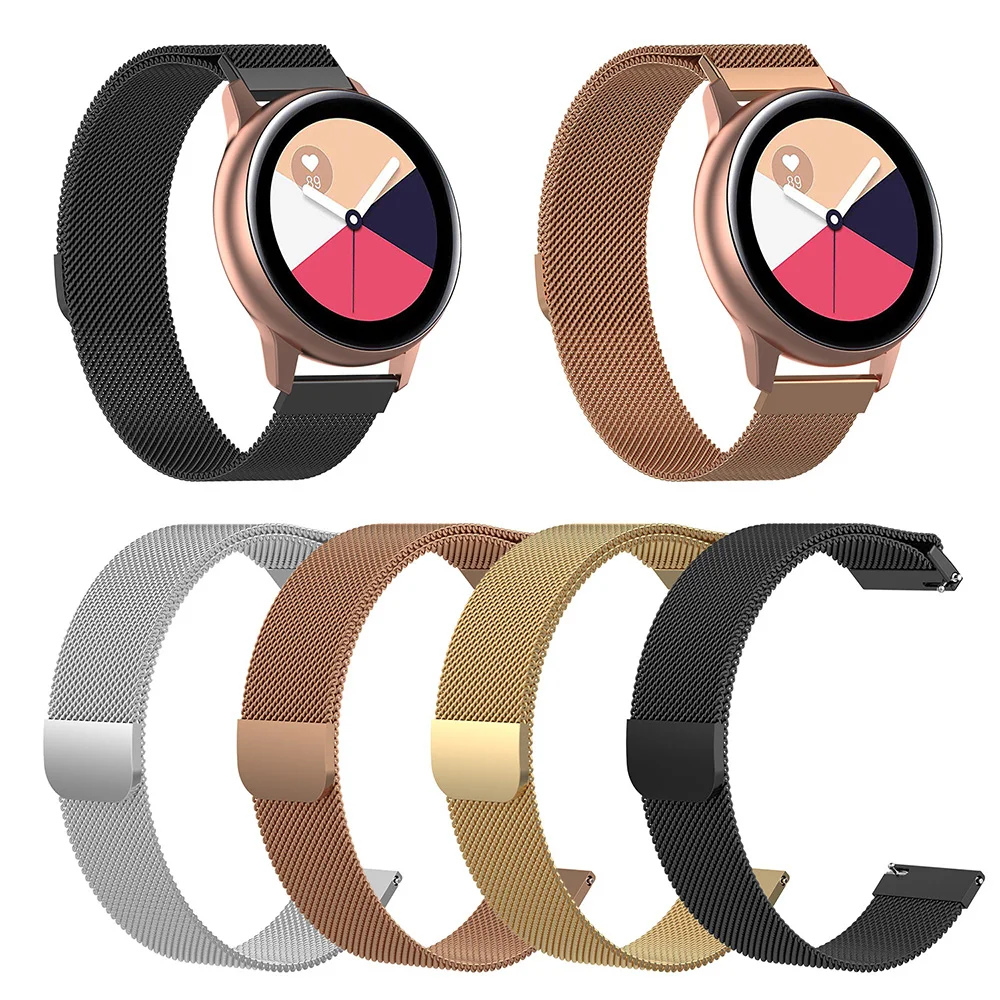 Для samsung Galaxy Watch Active R500 сменные часы на магнитном ремешке браслет запястье