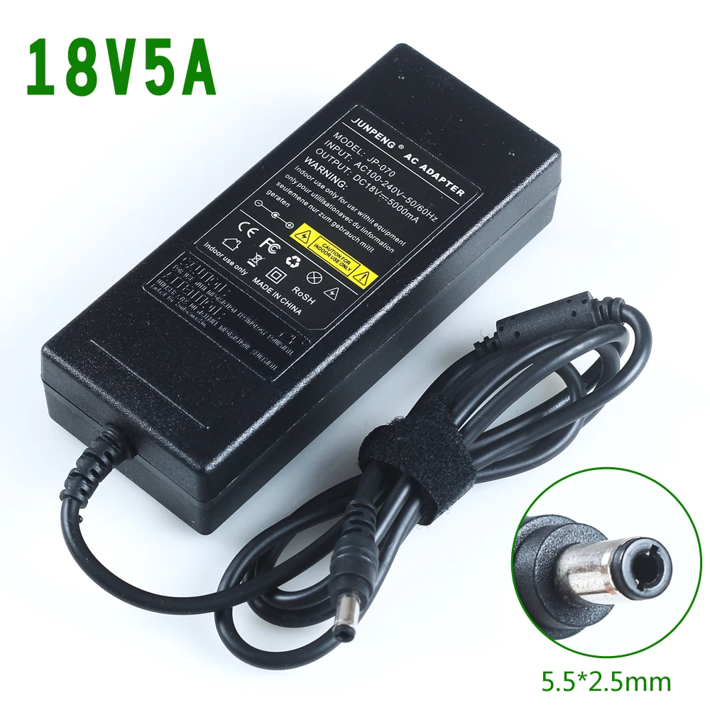 18 В 5A импульсный источник питания 18v5a AC DC адаптер 90 Вт adapter5.5 * 2.1 UE | Обустройство