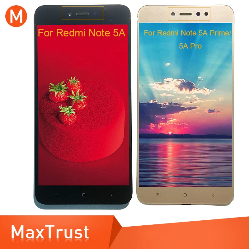 

Top Quality 5.5"For Xiaomi Redmi Note 5A/Note 5A Prime Note 5A Pro LCD Display And Touch Screen Digitizer Assembly Module