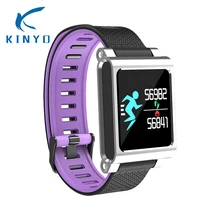 Умный браслет Bluetooth Цвет Экран крови Давление упражнения высокое качество сердечного ритма шагомер IP67 Водонепроницаемый группа