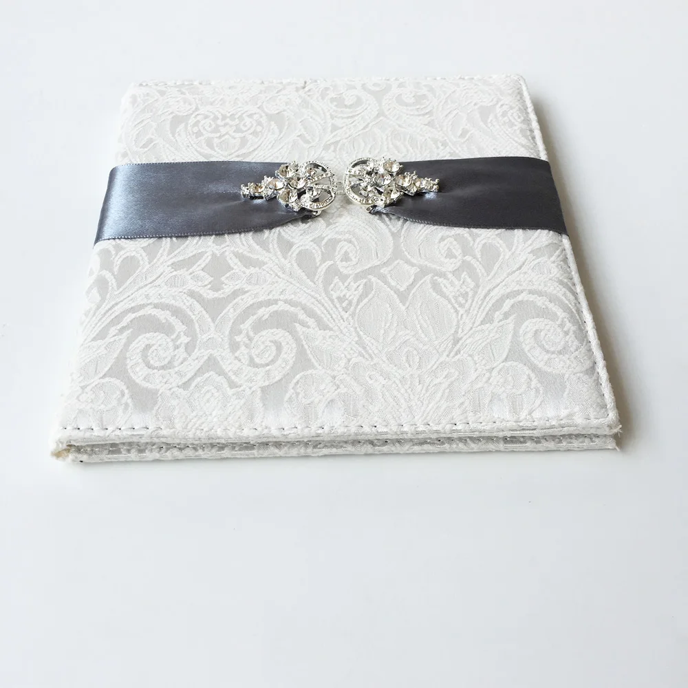  150x150mm Square Shape Silver Mirror Acrylic Wedding Invitation Card 100 Sets Per Lot - 32831283453