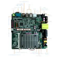 Низкая стоимость Intel Celeron J1900 четырехъядерный материнская плата с слотом для sim-карты для автоматического дистрибьютора вызовов
